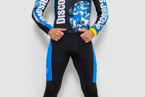 Велокостюм мужской 131R13211 Черно-синий Ager S