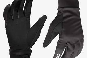 Велоперчатки POC Essential Softshell Glove S Черный
