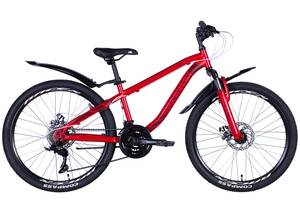 Велосипед 24' Discovery FLINT AM DD 2024 (червоний (м))