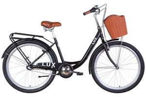 Велосипед 26' Dorozhnik LUX PH 2022 (черный (м))