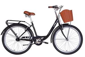 Велосипед 26' Dorozhnik LUX PH 2022 (черный (м))