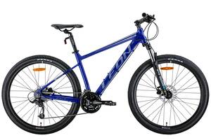 Велосипед 27.5' Leon XC-80 AM Hydraulic lock out HDD 2022 (синій із сірим)