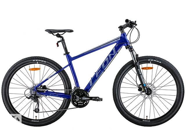Велосипед 27.5' Leon XC-80 AM Hydraulic lock out HDD 2022 (синий с серым)