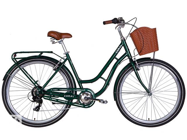 Велосипед 28' Dorozhnik CORAL 2022 (темно-зеленый)