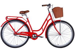 Велосипед 28' Dorozhnik RETRO 2024 (помаранчевий )