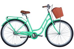 Велосипед 28' Dorozhnik RETRO 2024 (світло-зелений (м))