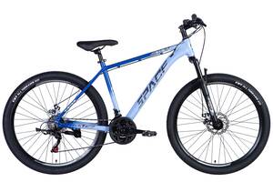 Велосипед AL 27.5'' SPACE-039 DD трещотка рама- ' 2024 (синій)