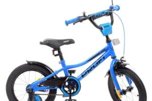 Велосипед дитячий PROF1 Y14223-1 14 дюймів, синій