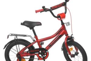 Велосипед дитячий PROF1 Y14311 14 дюймів, червоний