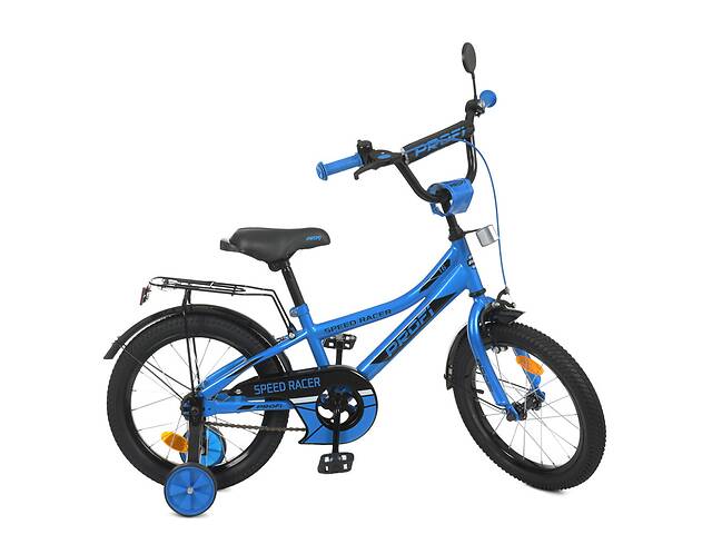 Велосипед дитячий PROF1 Y16313 16 дюймів, синій