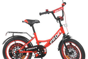 Велосипед дитячий PROF1 Y1646-1 16 дюймів, червоний