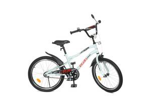 Велосипед дитячий PROF1 Y20251-1 20 дюймів, білий