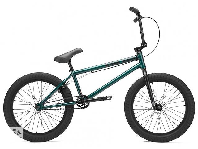 Велосипед KINK BMX Gap XL 2021 прозрачно-зеленый