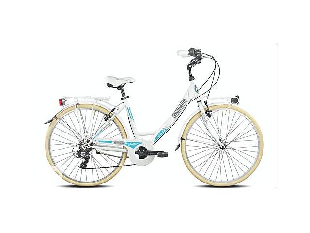 Велосипед Legnano Vintage 121 CTB 26' White CICLO 121 CTB 26 TX35 6V REVO WHITE