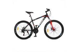 Велосипед 'OPTIMAL' PROF1 G26OPTIMAL A26.3 26 д.Алюм.рама 16,5', SHIMANO 21SP, алюм., DB, CS TZ500, чорний