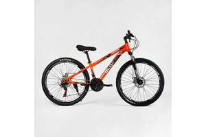 Велосипед спортивный Corso 26' GLOBAL 21 скорость 13’’ Orange (137746)