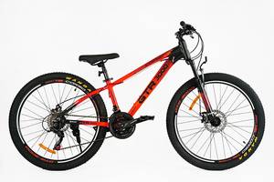 Велосипед Спортивный Corso 26' скорость 21 13' Shimano Orange (147901)