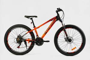 Велосипед Спортивный Corso 26' скорость 21 13' Shimano Orange (147903)