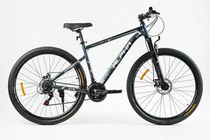 Велосипед спортивный Corso 29' ALPHA 21 скорость 19” Black (138183)