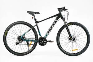 Велосипед Спортивный Corso ANTARES 29' 24 скорости 19' Shimano Altus Black and Green (138288)