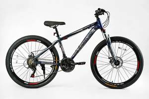 Велосипед спортивный Corso HEADWAY 26' 21 скорость 15' Blue (138279)