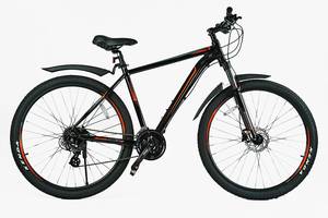 Велосипед спортивний Corso MADMAX 20' Shimano Altus 24 швидкості Black and orange (152797)