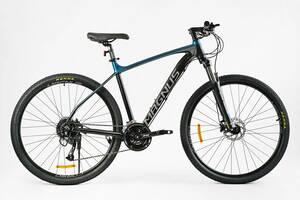 Велосипед спортивный Corso MAGNUS 29' 27 скоростей 21' Black and Blue (138310)