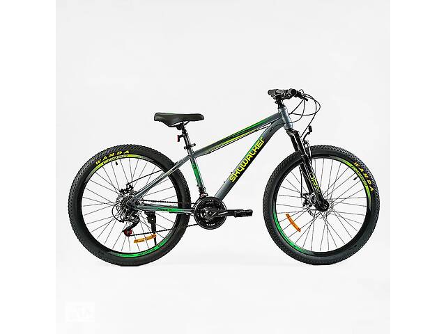 Велосипед Спортивный Corso Skywalker 26' 21 скорость 15’’ SunRun Grey (149938)