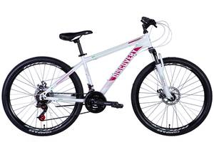 Велосипед ST 26' Discovery RIDER AM DD рама- ' 2024 (білий (м))