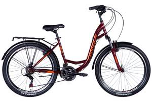 Велосипед ST 26' Formula OMEGA AM рама- ' с багажником задн St с крылом St 2024 (червоний)