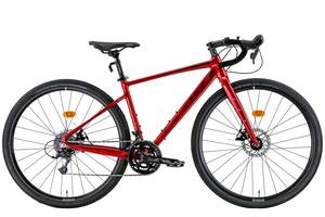 Велосипед уцінений 28' Leon GR-90 DD 2022 (червоний з чорним)