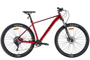 Велосипед уцінений 29' Leon TN-40 AM Hydraulic lock out HDD 2022 (червоний з чорним)