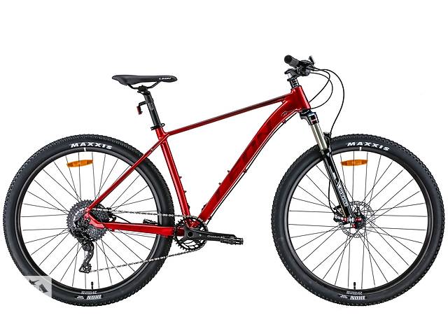 Велосипед уцененный 29' Leon TN-40 AM Hydraulic lock out HDD 2022 (красный с черным)