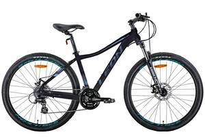 Велосипед уцененный 27.5' Leon XC-LADY AM Hydraulic lock out DD 2022 STK-LN-057 (черный с сиреневым (м))