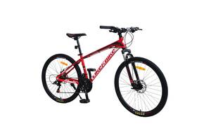 Велосипед взрослый Like2bike 'Active 1.0' A212603 колёса 26' рама алюминий 15' красный