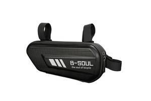 Велосипедная сумка на раму B-Soul Черная
