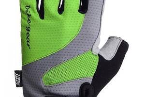 Велосипедные перчатки 5004 Power Play L Зеленый (07228060)