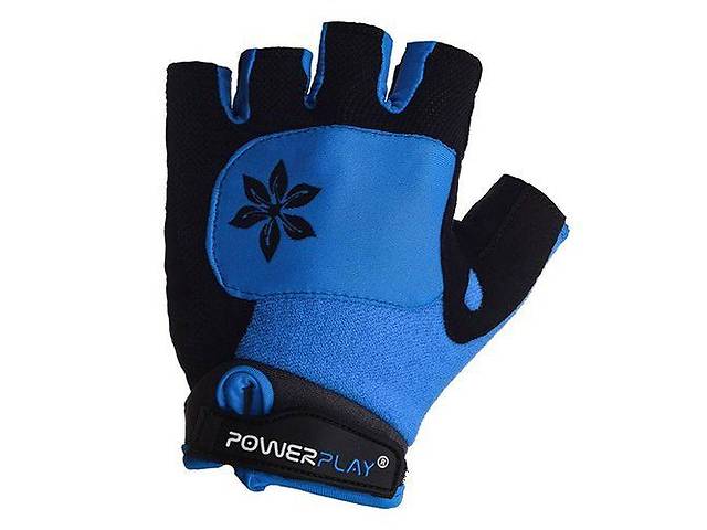 Велосипедные перчатки женские 5284 Power Play S Синий (07228043)