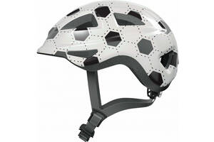Велосипедный детский шлем ABUS ANUKY 2.0 S 46–51 White Football