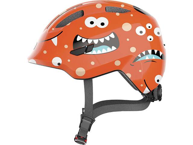 Велосипедный детский шлем ABUS SMILEY 3.0 M 50-55 Orange Monster