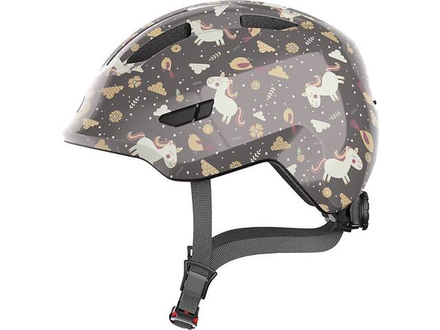 Велосипедный детский шлем ABUS SMILEY 3.0 S 45-50 Grey Horse