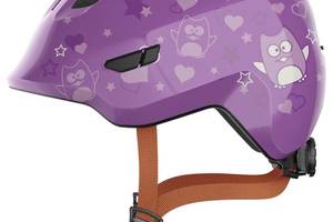 Велосипедный детский шлем Abus SMILEY 3.0 S 45-50 Purple Star