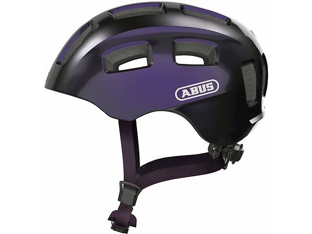 Велосипедный детский шлем ABUS YOUN-I 2.0 S 48–54 Black Violet
