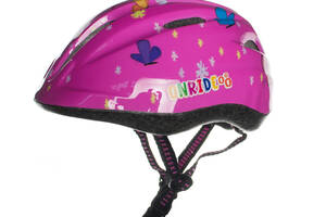 Велосипедный детский шлем Onride Clip бабочки M 52-56 Розовый 69078900075