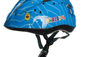 Велосипедный детский шлем Onride Clip монстрики M 52-56 Cиний 69078900077