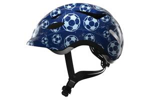 Велосипедний дитячий шолом ABUS ANUKY S Blue Soccer (819032)