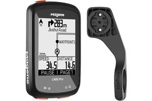 Велосипедный компьютер Magene C406PRO GPS Strava Черный (6060398pro)