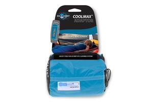 Вкладыш в спальник Sea To Summit Coolmax Adaptor Liner Синий