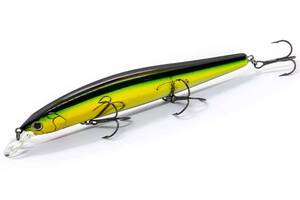 Воблер Daiwa Steez Minnow 125SP SR 125mm 19g #Green Gold / (2145787 / 7430451)