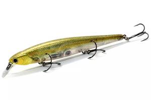 Воблер Lucky Craft Slender Pointer 112 MR Flake Flake Golden Sexy Minnow / (2161971 / PT112MR-179FFGSM)